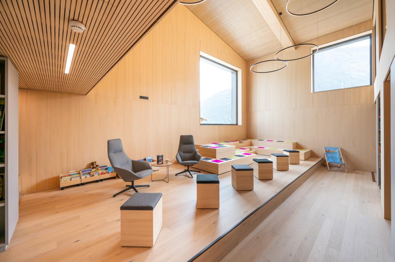 Bücherei Maishofen - Innenansicht